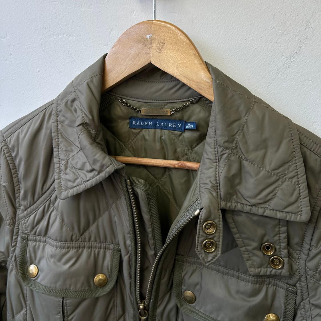 랄프로렌 카키 퀄팅 자켓 상품이미지3