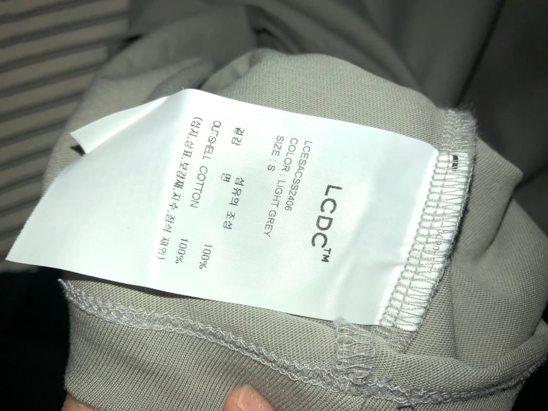 lcdc WASHED RAGLAN T 나글란 티 상품이미지6