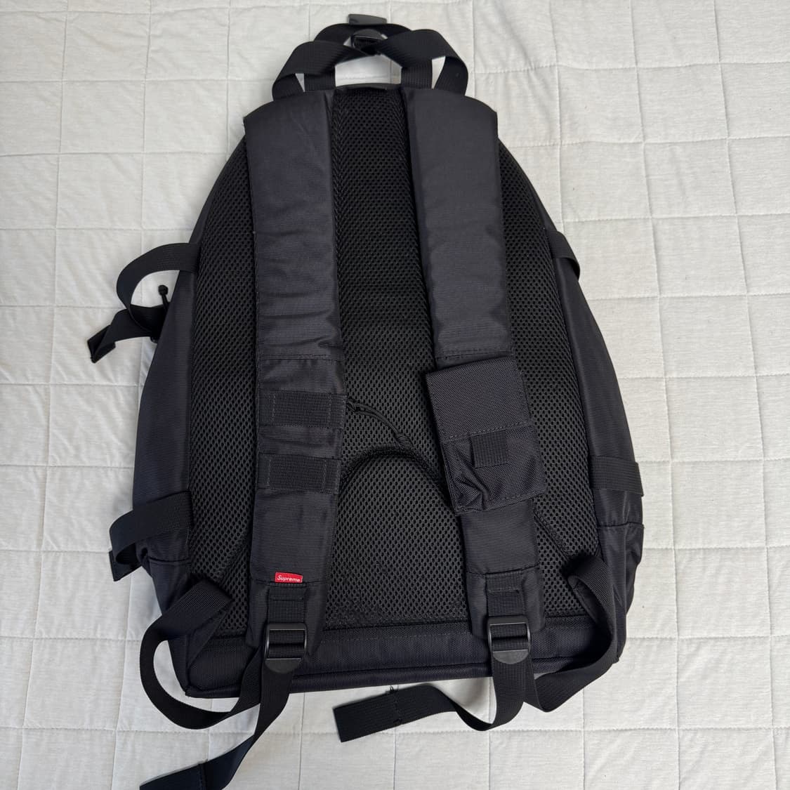 슈프림 Backpack Black - 19FW 상품이미지7