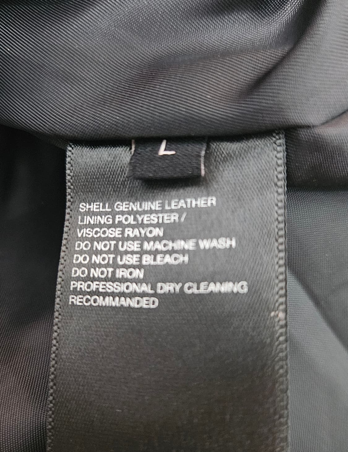 비바스튜디오 천연 가죽 자켓 L 상품이미지3