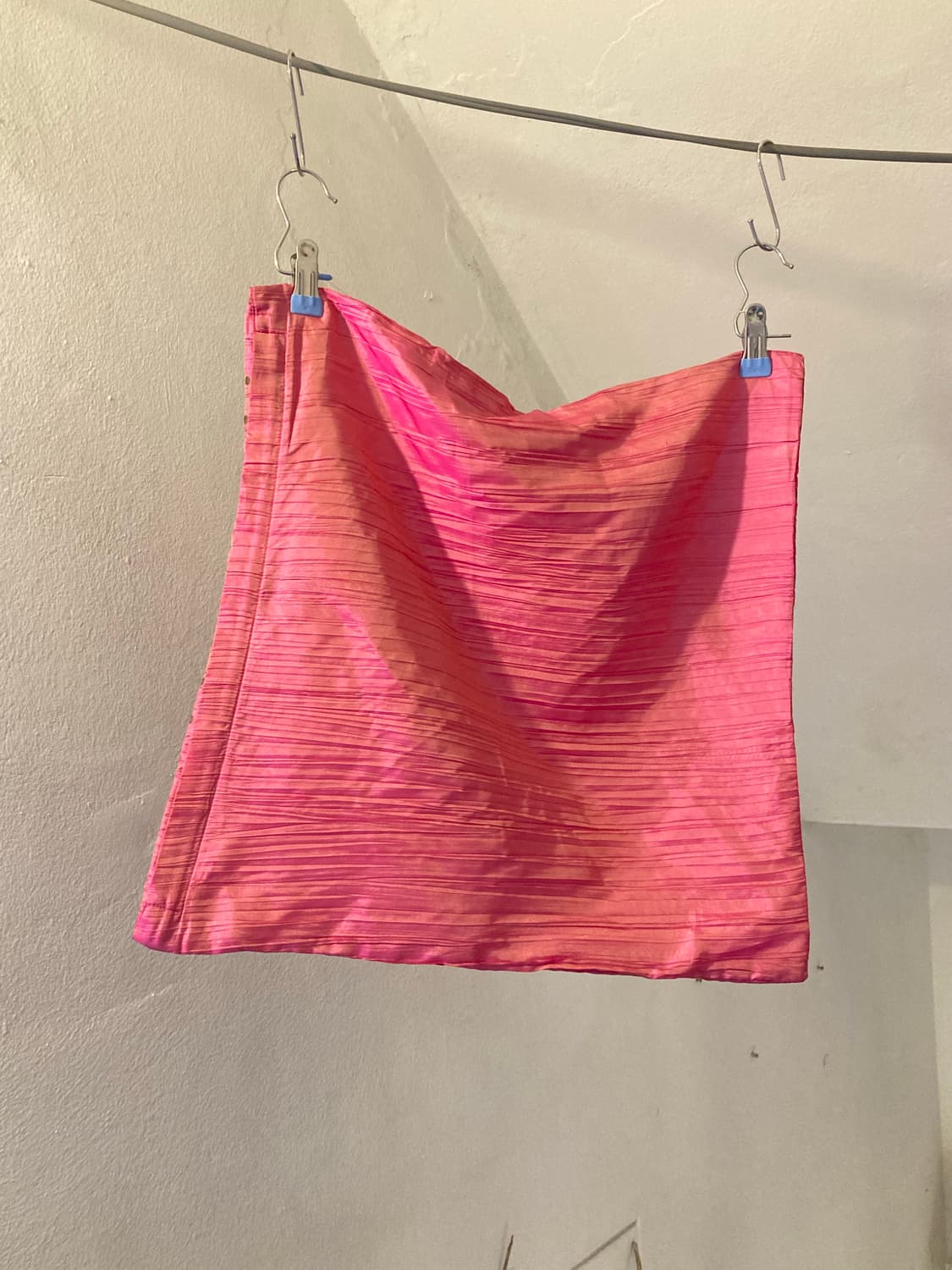 빈티지 핑크 도트 베개/방석 커버 상품이미지3