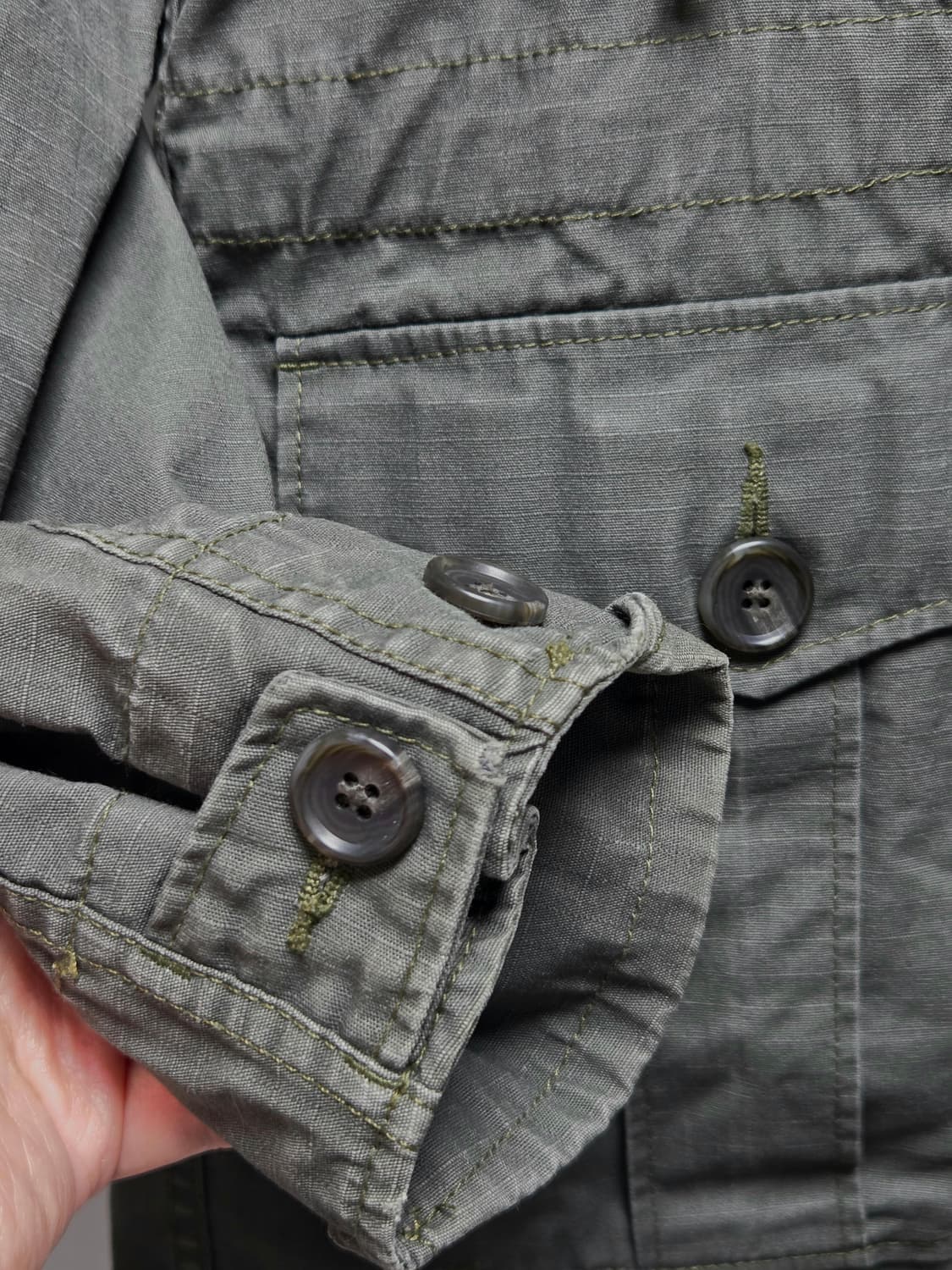 엔지니어드 가먼츠 필드파카 코튼 립스탑 S 상품이미지6