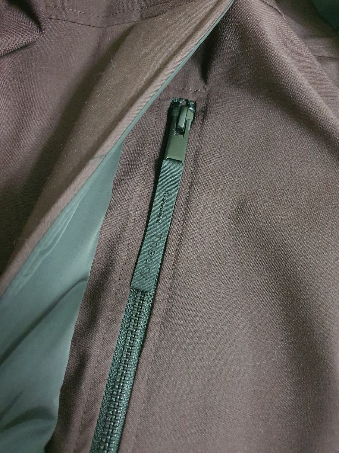 (새상품) 띠어리 울 혼방 발수 파카 롱패딩 코트 자켓 상품이미지4