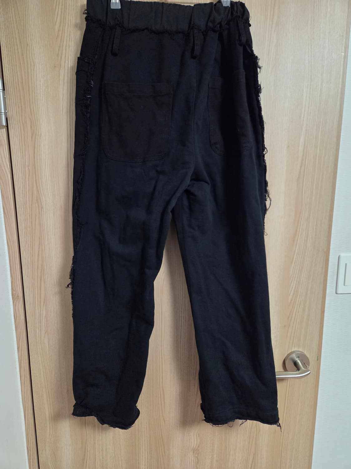 코드 스플릿 사이드 릴렉스드 듀얼 팬츠_BK 상품이미지6