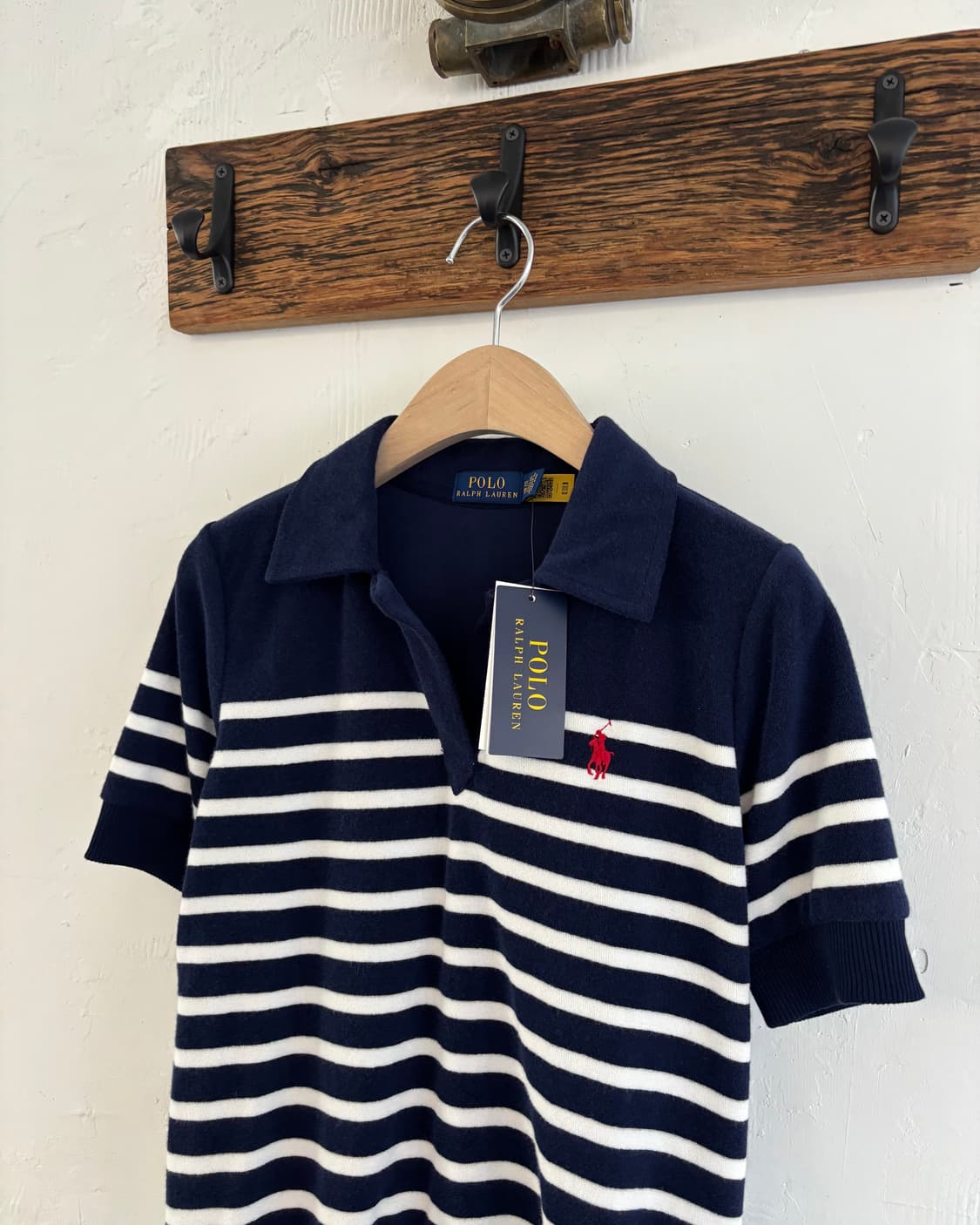 [새상품] Polo 폴로 랄프로렌 단가라 카라 니트 상품이미지2