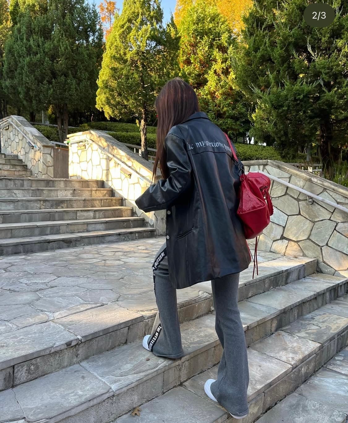 미스테리어스호텔 레더 자켓 상품이미지5