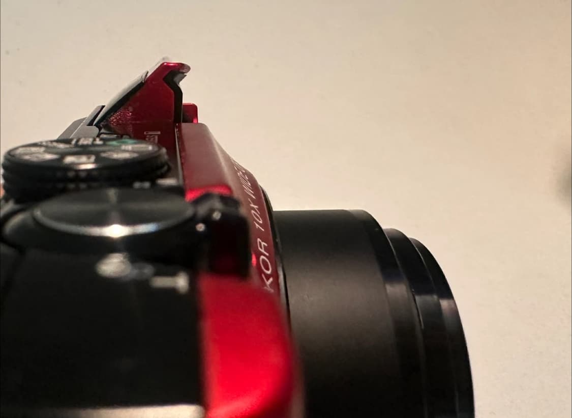 팝업플래시✨(희귀) 니콘 쿨픽스 S8100 레드 색상 상품이미지3