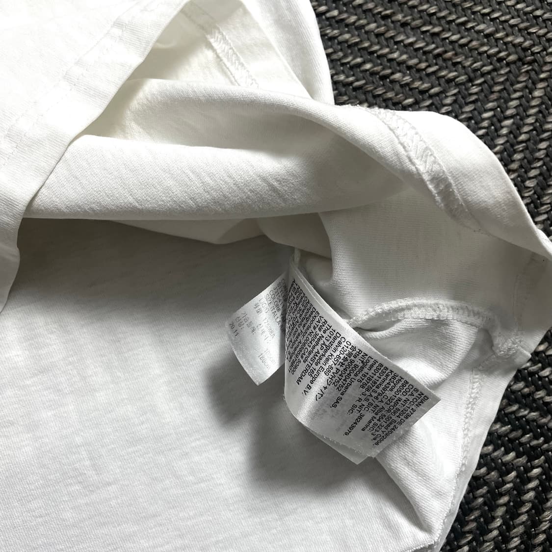 캘빈클라인 스펠아웃 화이트 반팔 티셔츠y 4658 상품이미지6