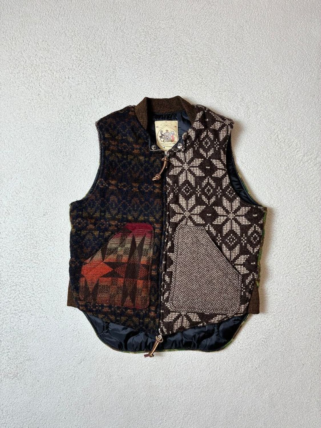 모니탈리 Monitaly USA 유틸리티 울 베스트 PN7624 상품이미지1