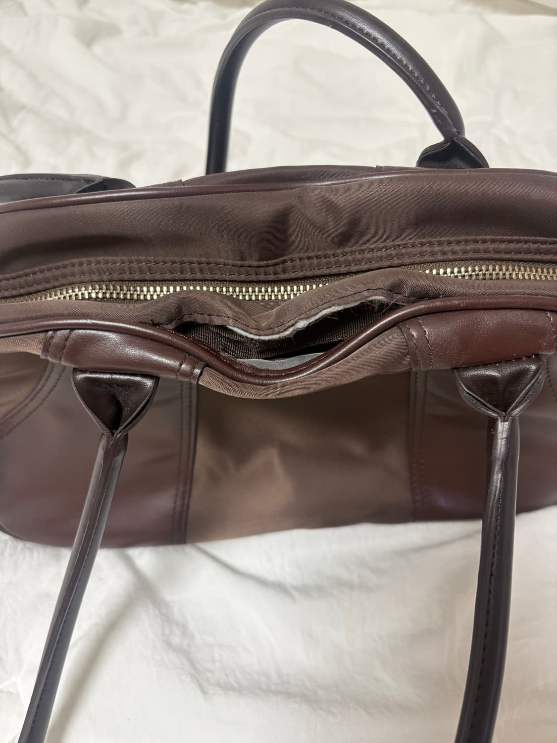 미스치프 볼링백 브라운 상품이미지3