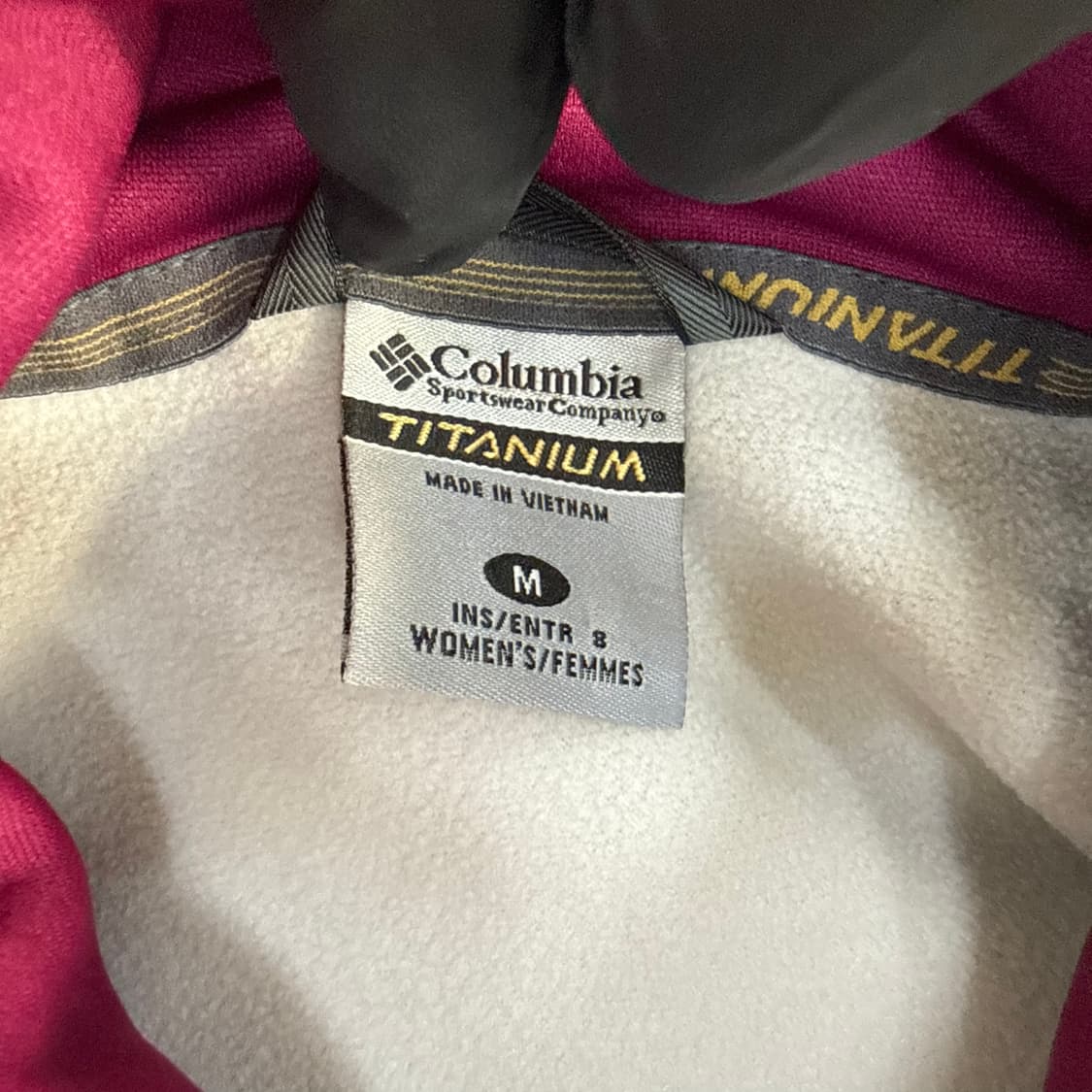 M 컬럼비아 여성 플리스 자켓 0223T 상품이미지3