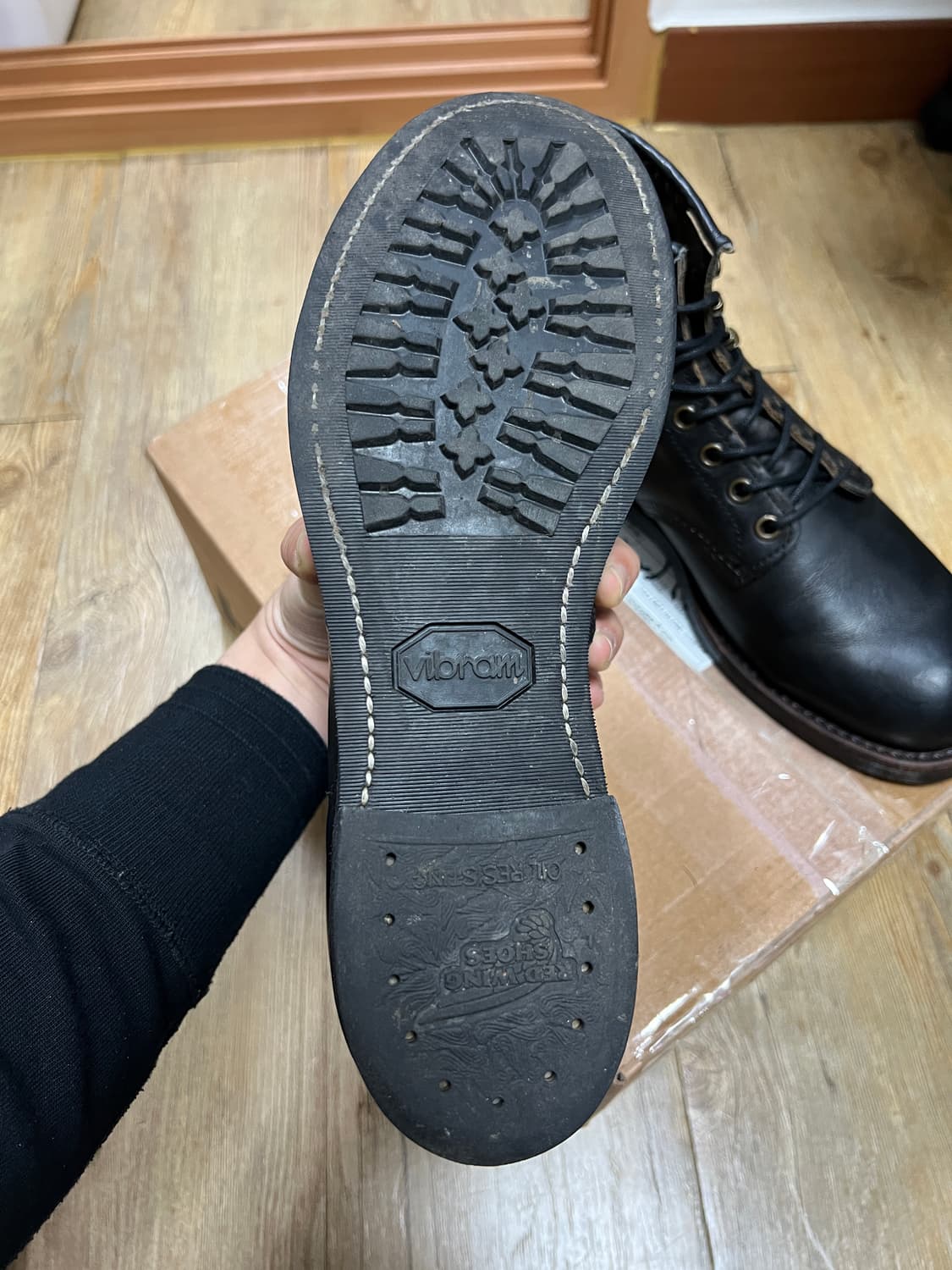 택포30) 레드윙 블랙스미스 3341 차콜 러프앤터프 8D 260 상품이미지7