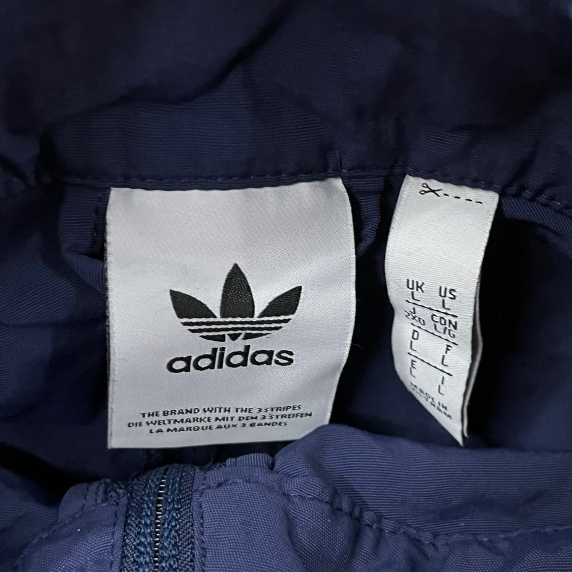 [정품/L] 아디다스 바람막이 네이비 브라운 컬러 b19 상품이미지5