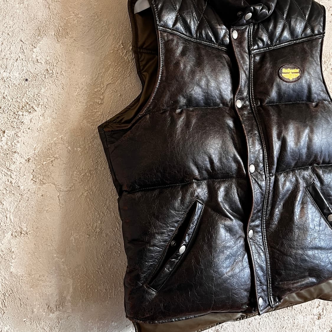 토이즈맥코이 벡 레더 다운 베스트 상품이미지3