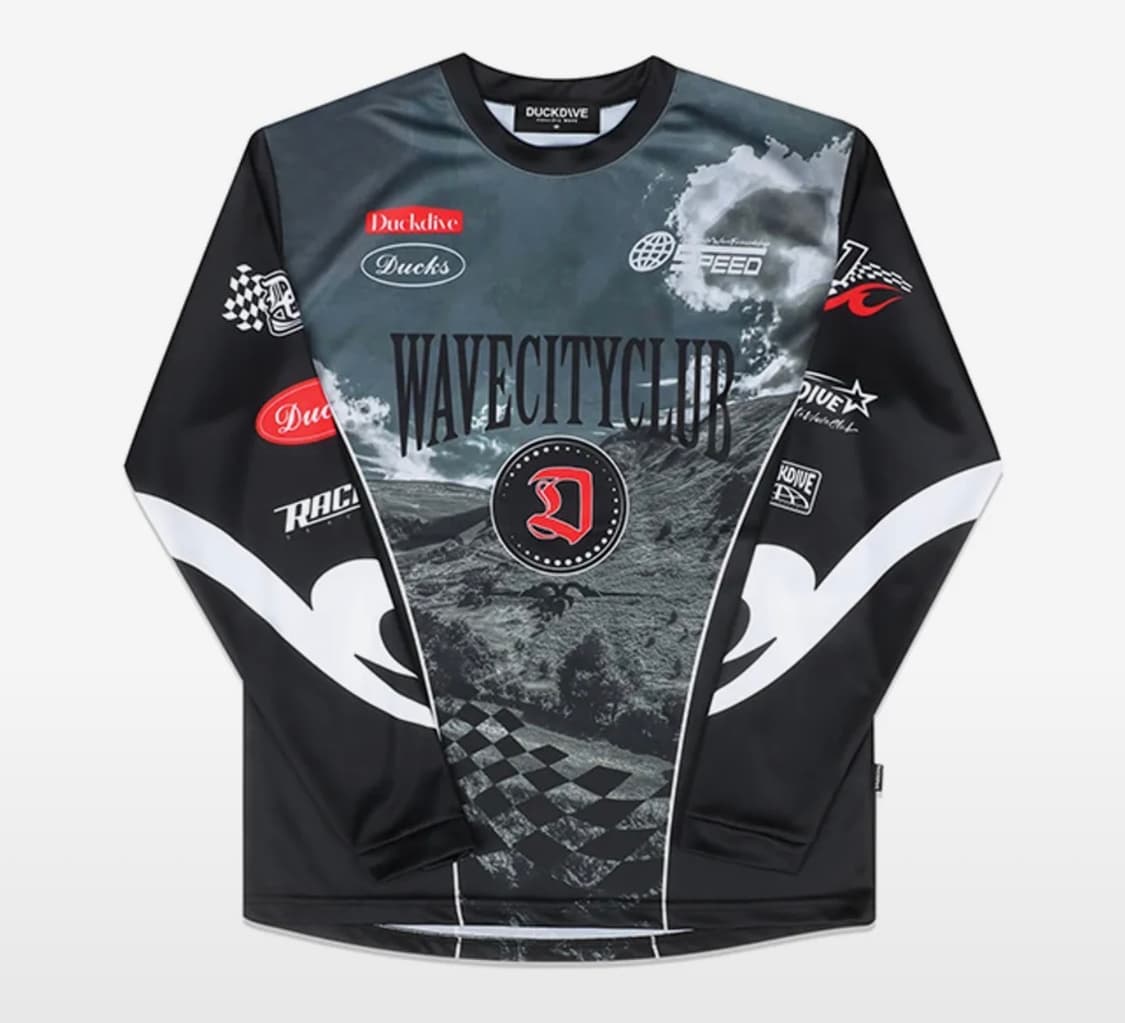 덕다이브 레이서 심볼 매쉬 져지 롱슬리브 (XL) 상품이미지1