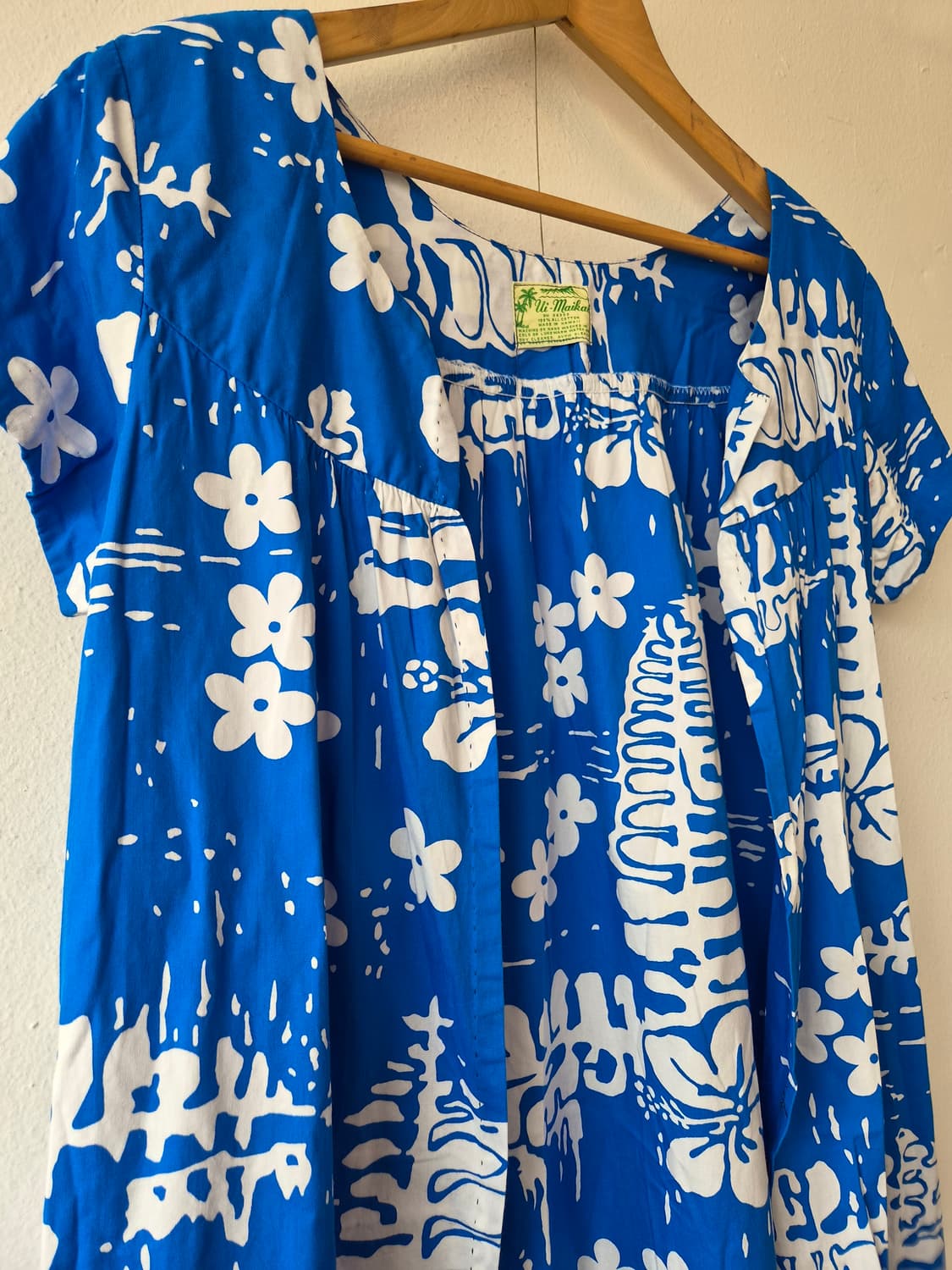 Ui-Maikai 하와이 여성 하와이안오픈롱로브 상품이미지4