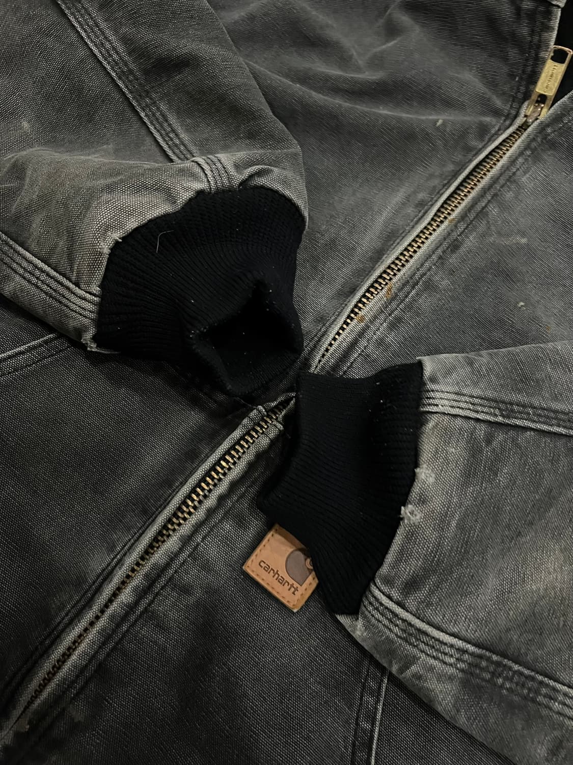 (M) 칼하트 덕 액티브 후드자켓 J130 BLK 블랙 상품이미지7