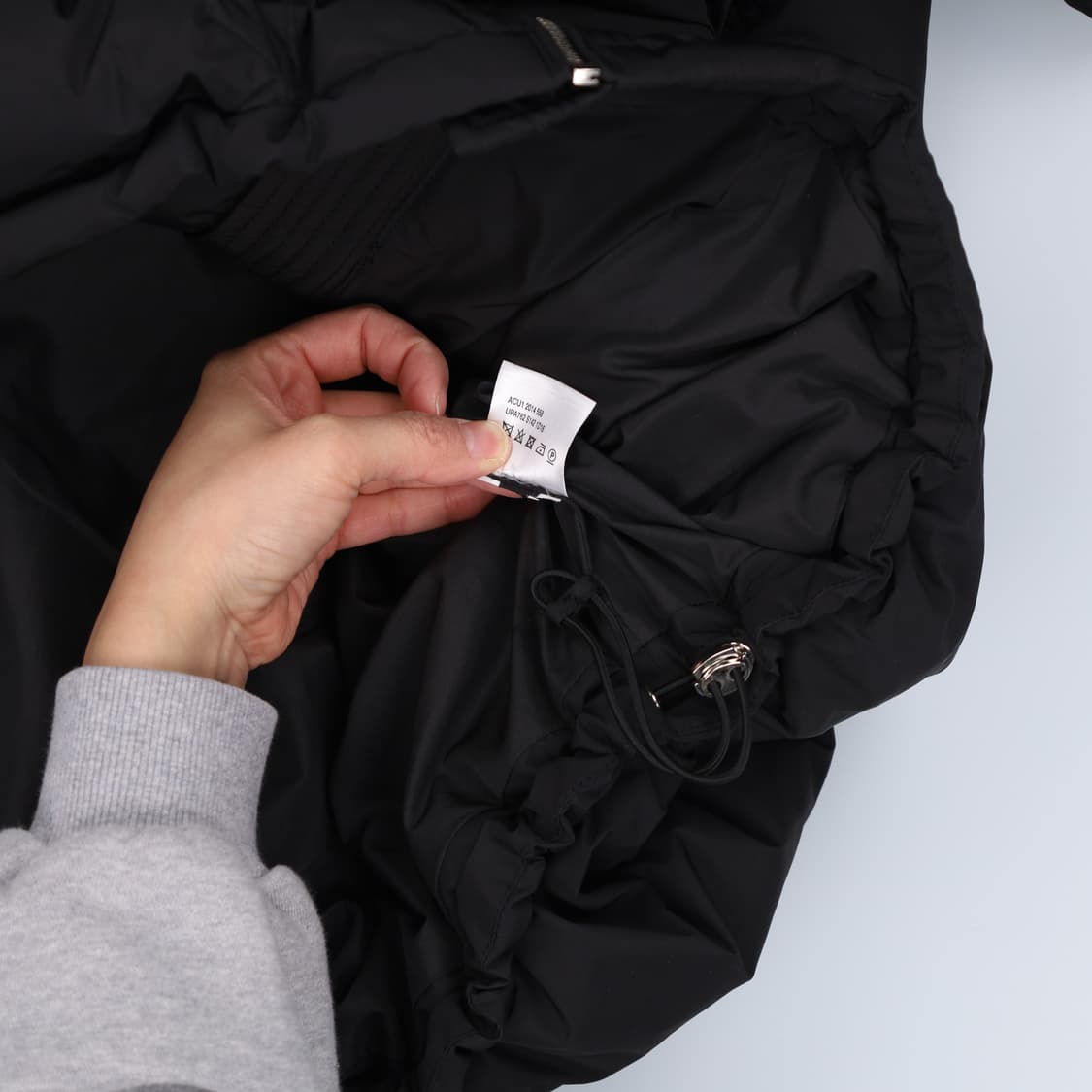 55정도 빈티지 삼각패치 여성 패딩조끼 0330H1 상품이미지4