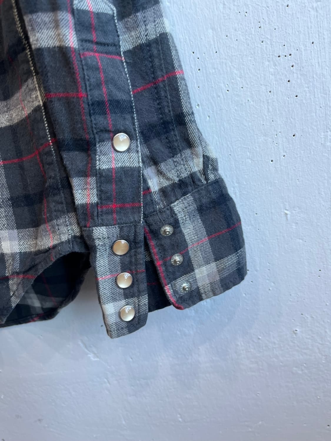 리바이스 재팬 플란넬 웨스턴 체크 셔츠 M 상품이미지6
