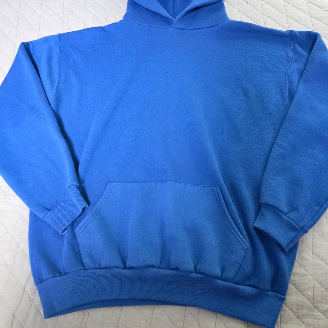 [XL] 80s 빈티지 러셀 애슬레틱 코랄 블루 후드티 상품이미지2