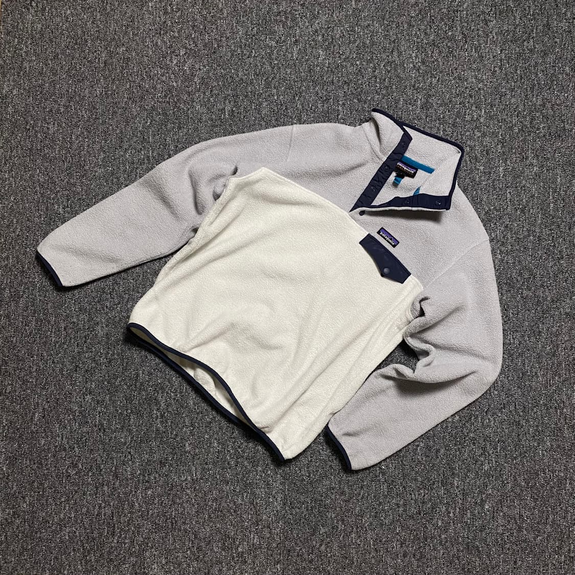 🌊Patagonia Synchilla grey/ivory 상품이미지1