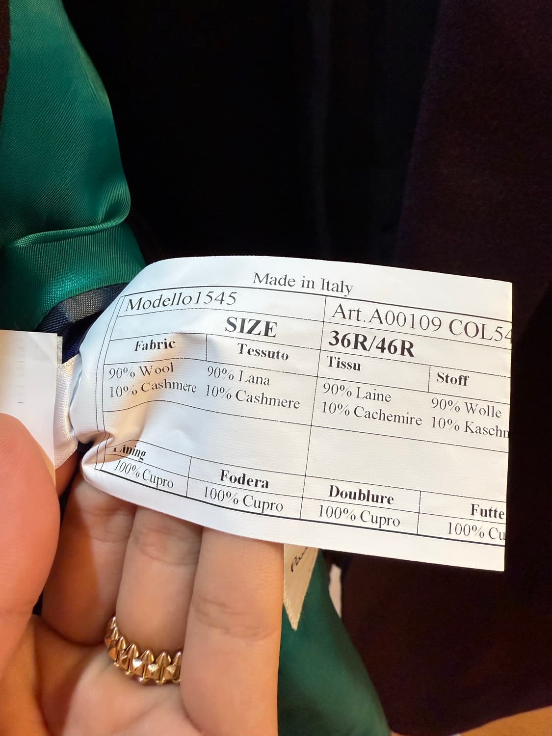 울 캐시미어 블레이저  상품이미지4