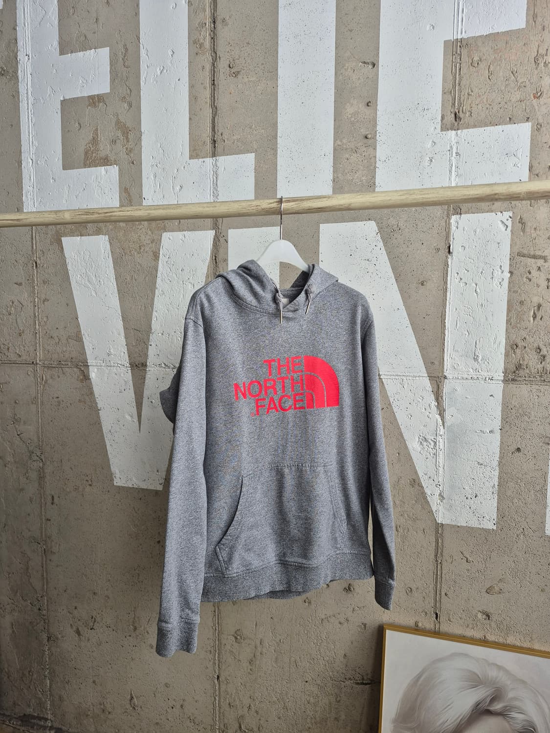 노스페이스 레드로고 후드맨투맨(TS 상품이미지2