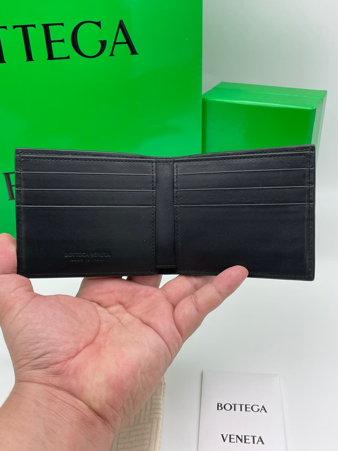 [ 새상품 / 풀구성 ] 보테가베네타 인트레치아토 맥시 반지갑 상품이미지4