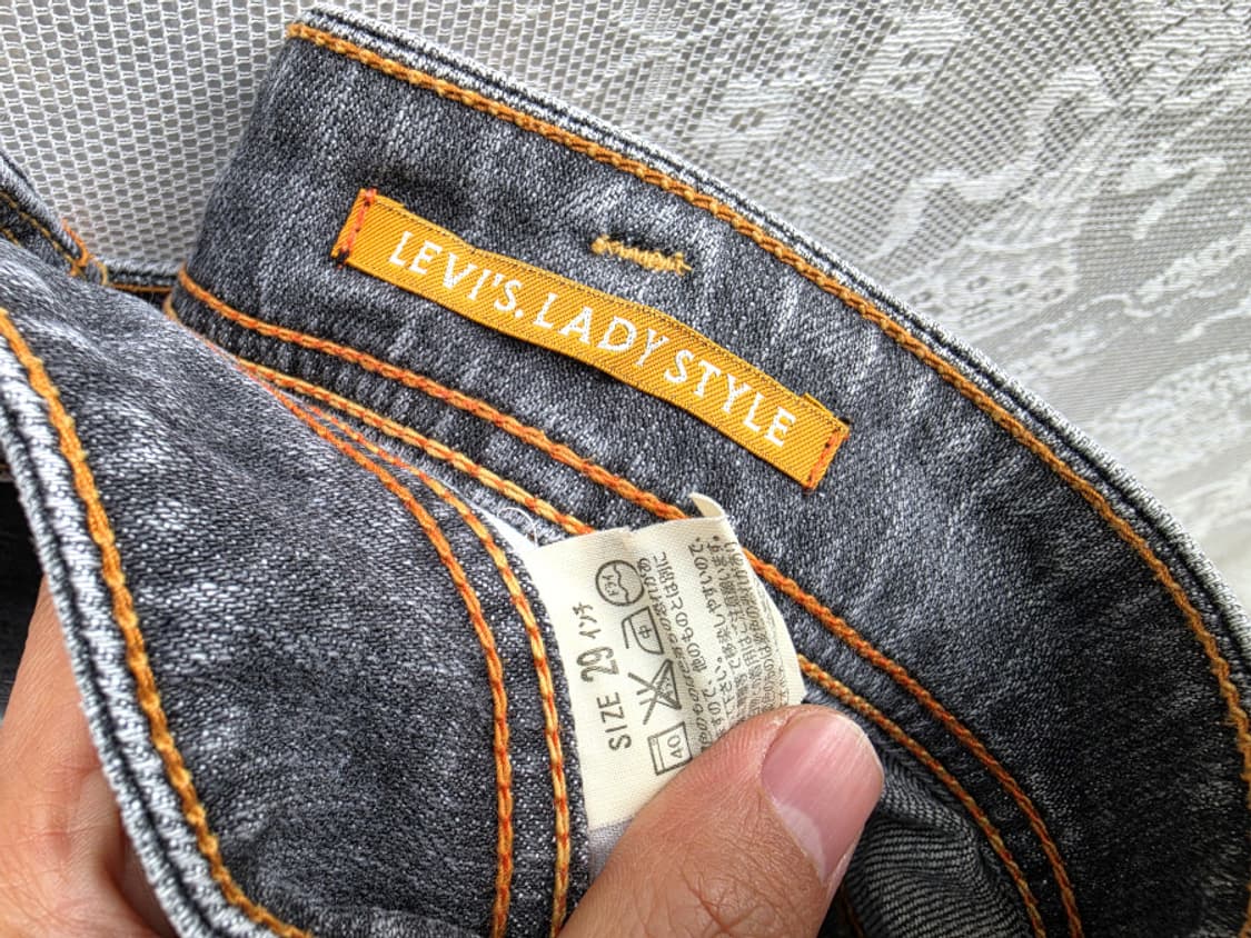 00s 리바이스 레이디 흑청 부츠컷 상품이미지7