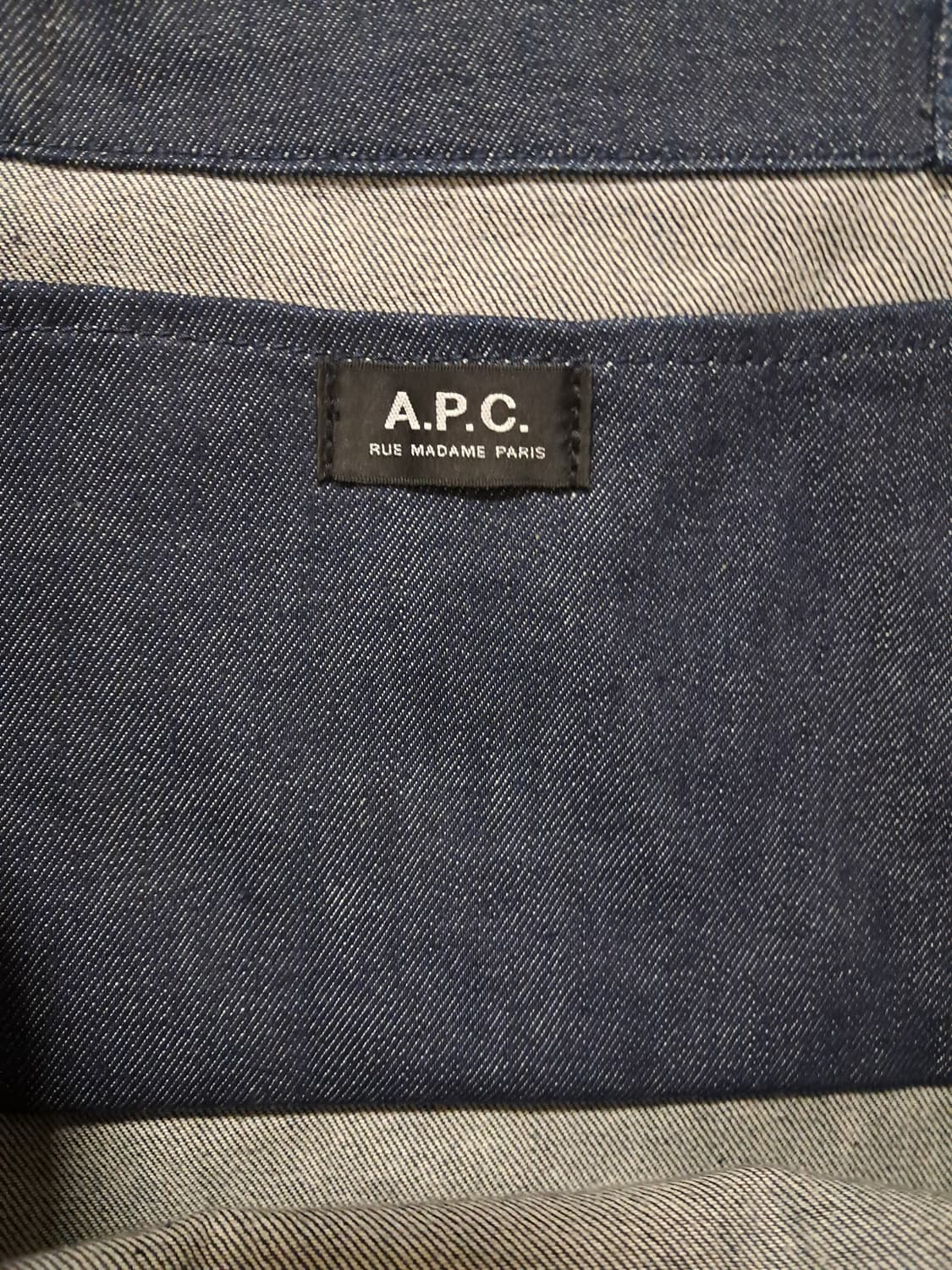 A.P.C. 데님 토트백 상품이미지3