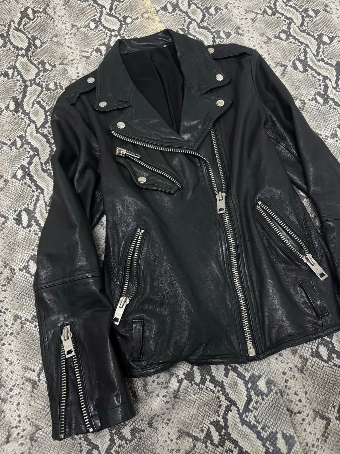 SheepSkin RockChic Leather Jacket 상품이미지7