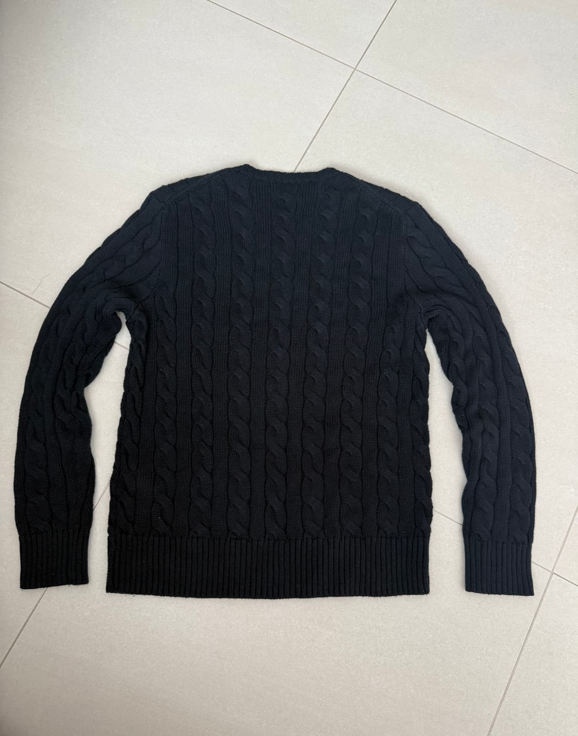 폴로 랄프로렌 꽈배기 니트 네이비 상품이미지2