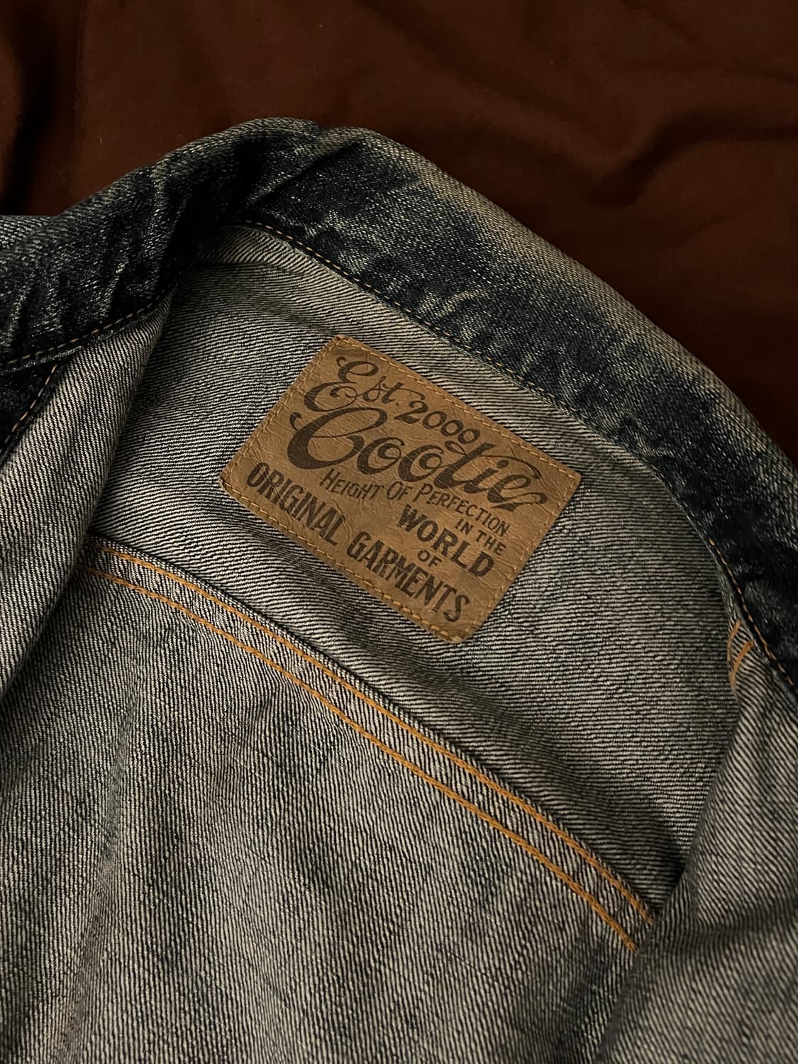 [XL]Cootie 2세대 셀비지 데님 트러커 자켓 상품이미지4