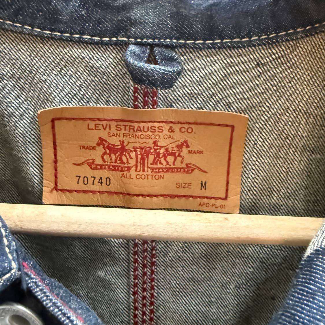 리바이스 데님 커버올 상품이미지5