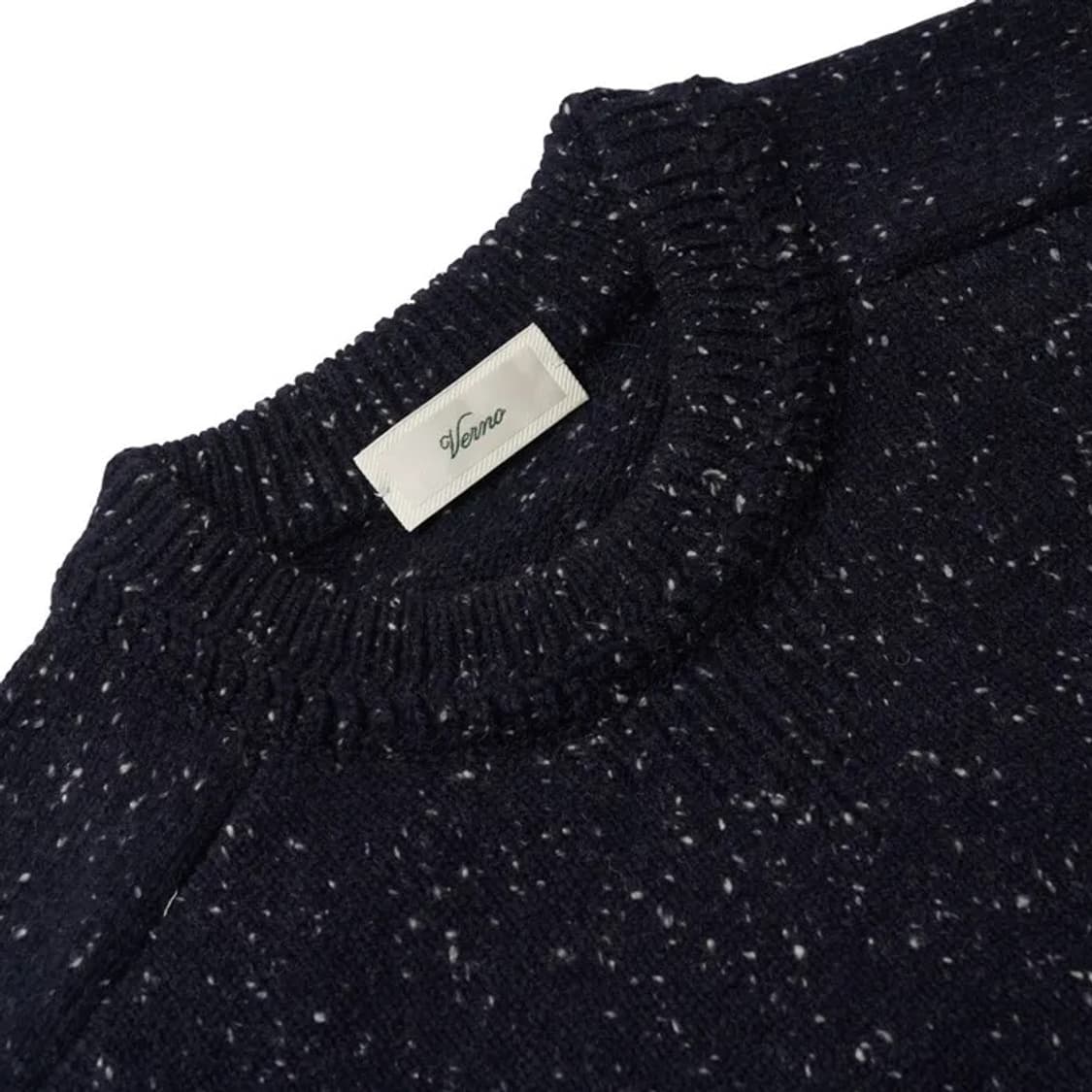 베르노 Verno 네이비 스웨터 상품이미지4