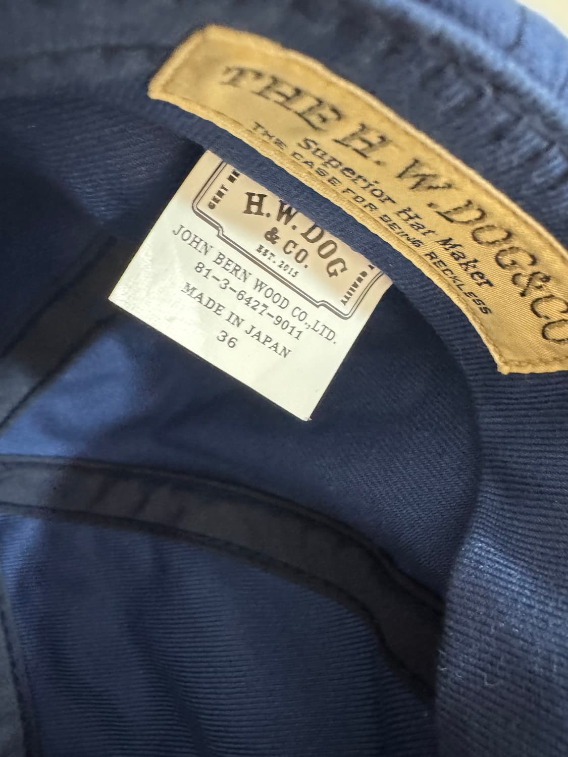 H.W. DOG&CO 트럭커 캡 상품이미지4