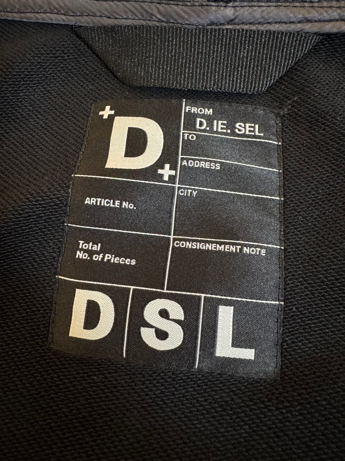 (52)DIESEL 디젤 J 롬베 후드 집업 블랙 상품이미지6