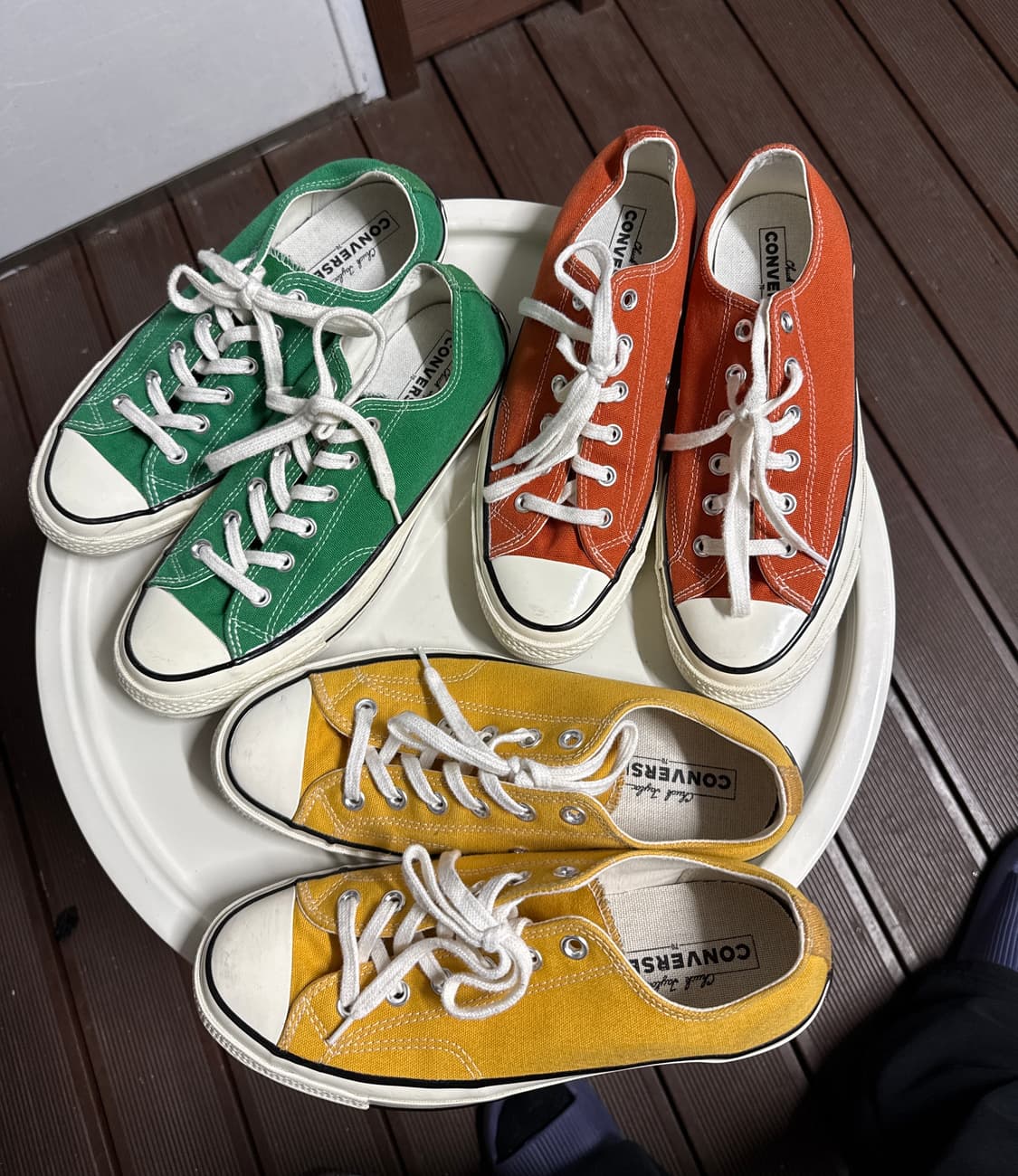 일괄판매)컨버스 척테일러 로우 스니커즈 270 상품이미지1