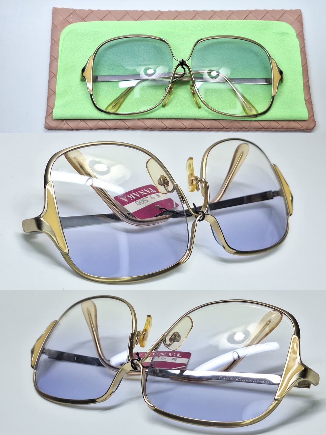 일본 빈티지 데드스톡(미사용)/Azeiea A-407 선글라스 겸 안경테 상품이미지3