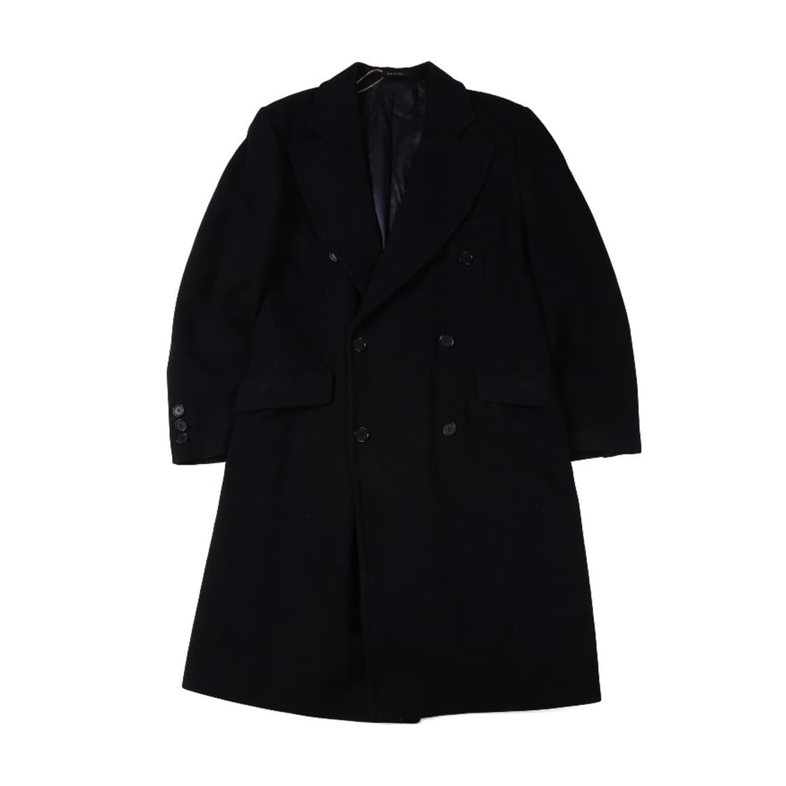Emporio Armani Double Breasted Wool Coat 상품이미지1