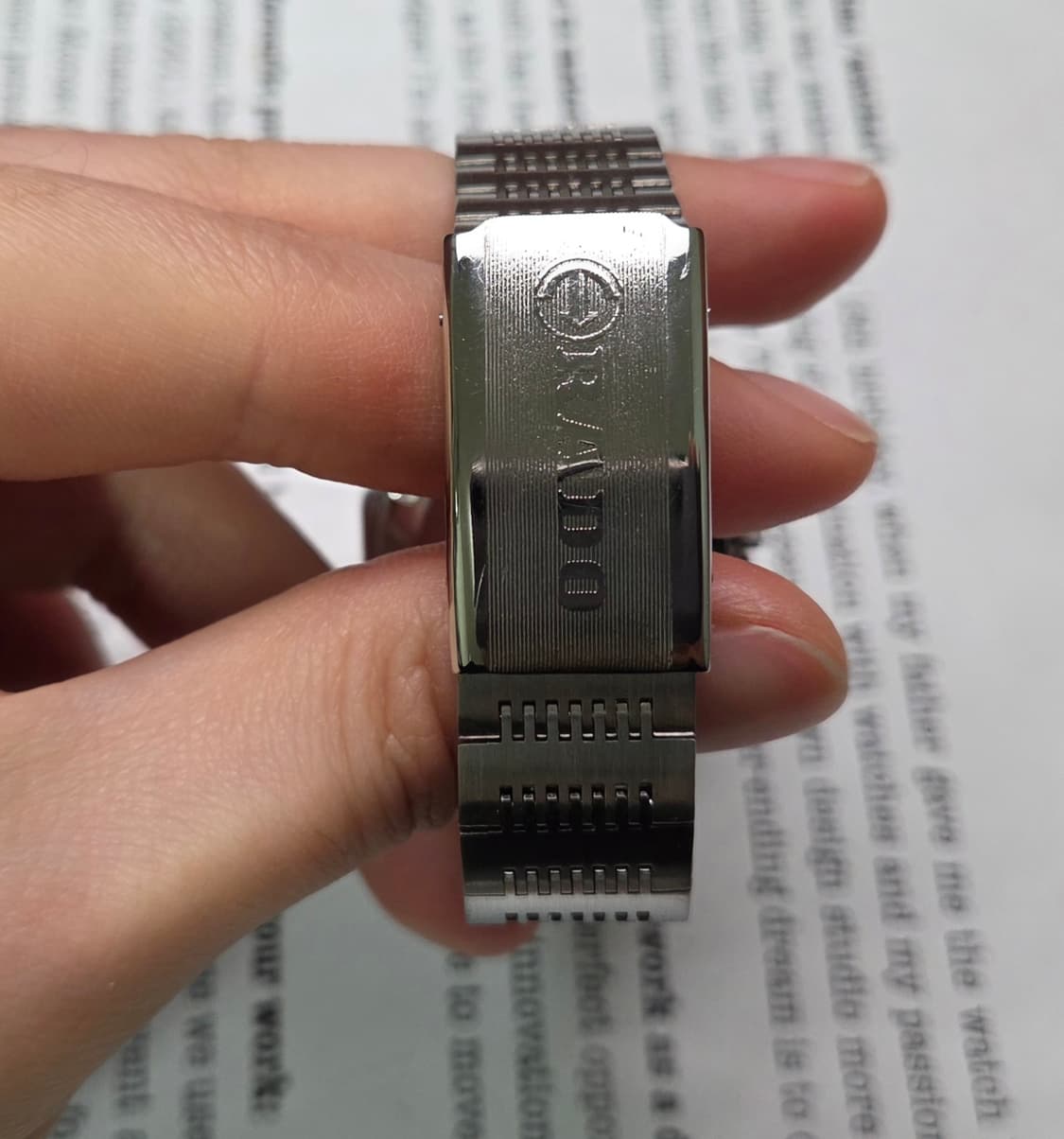 빈티지 라도 프레지던트 순정 실버판 데이데이트 오토매틱 브레이슬릿 ver 상품이미지7