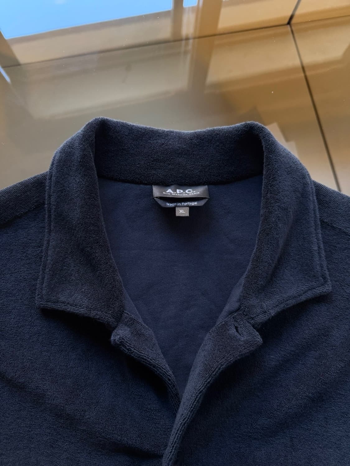 아페쎄 테리코튼 셔츠 105 상품이미지5