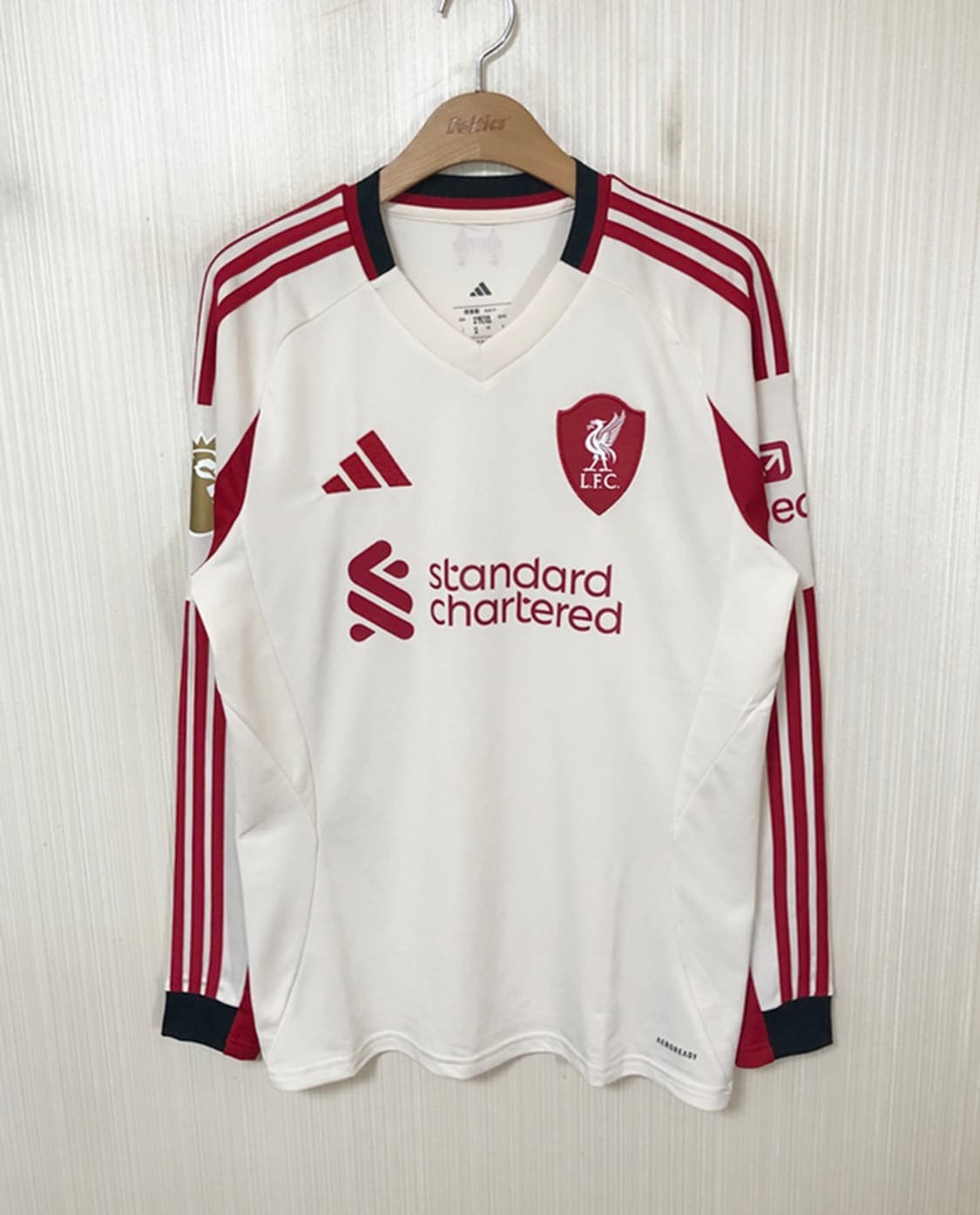 아디다스 25-26 리버풀FC 롱슬리브 어웨이유니폼/져지 M(95) 상품이미지1