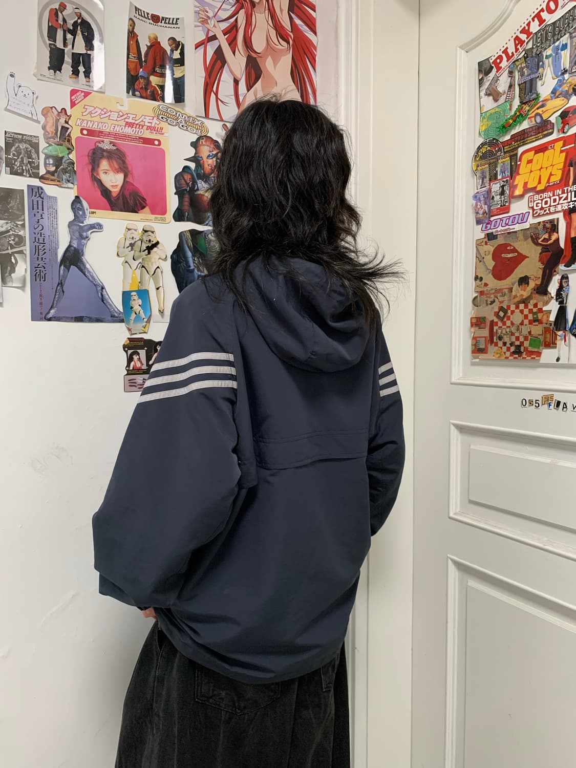 아디다스 90s 올드스쿨 아노락 상품이미지4