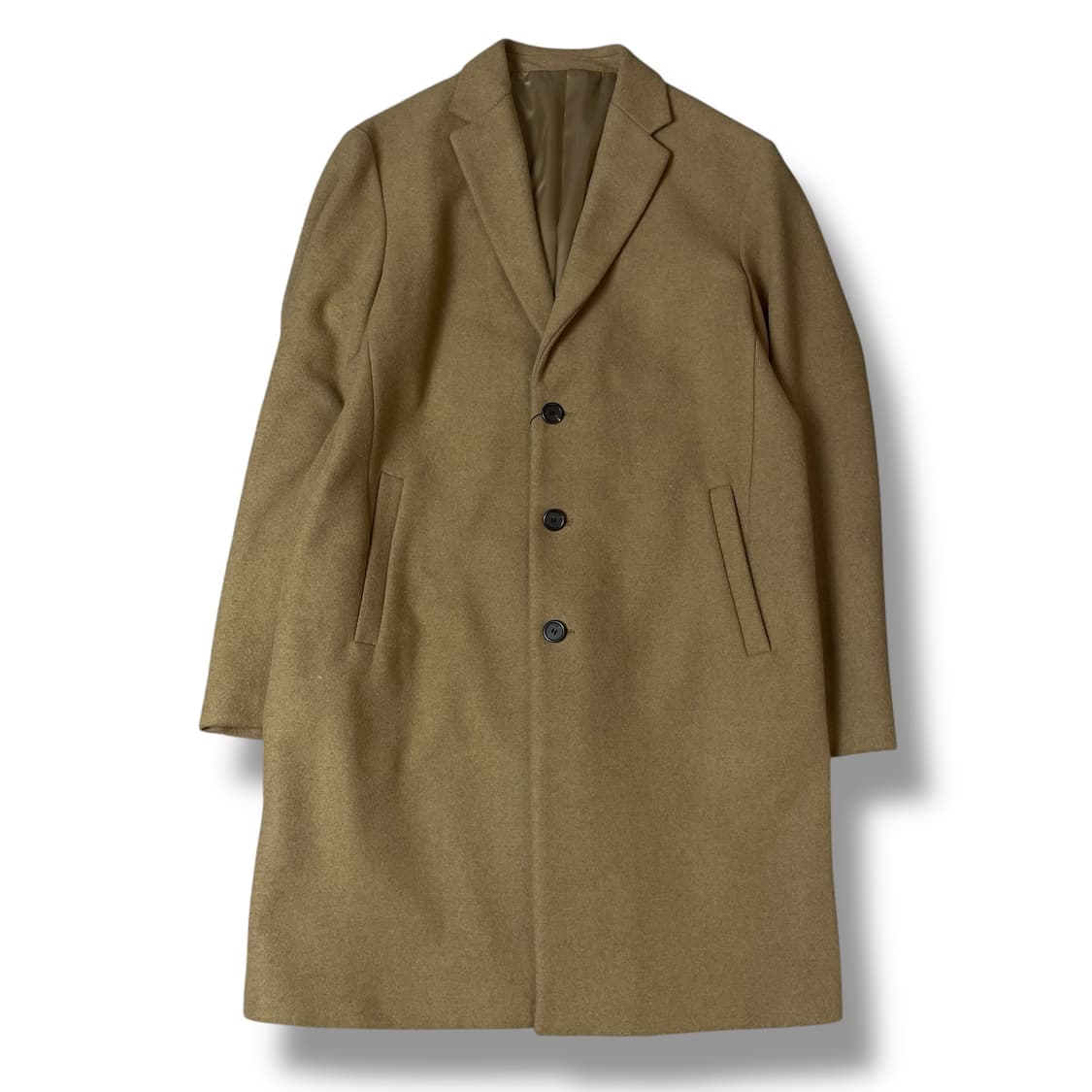 8세컨즈 카멜 혼방 블렌딩 코트 XL 상품이미지1