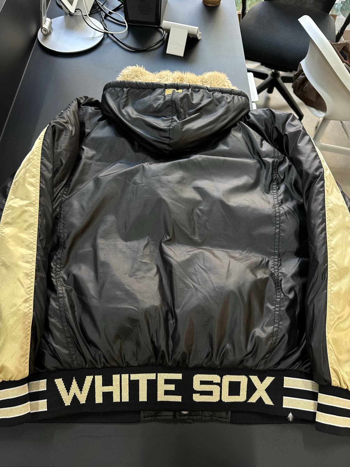 MLB 시카고 화이트삭스 퍼후드 스타디움 자켓 상품이미지5