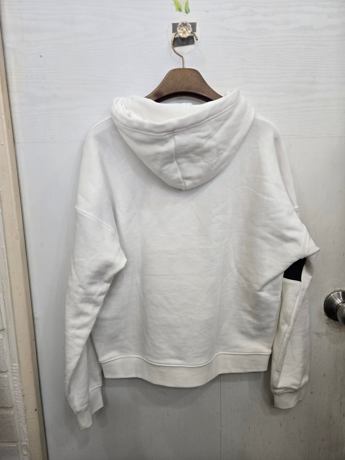 XS,85)) adidas 아디다스 후드티셔츠! 화이트 & 블랙 상품이미지3