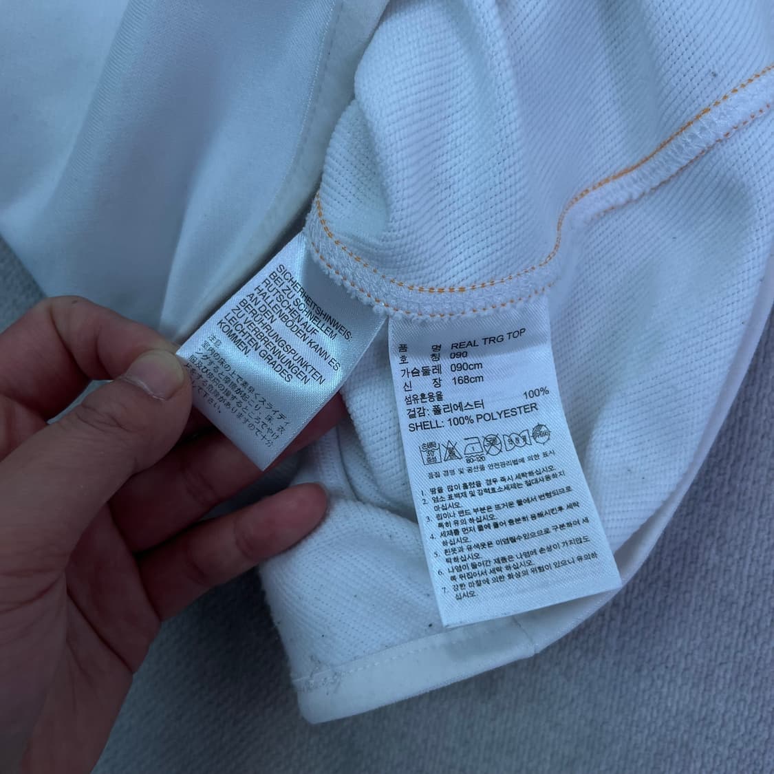 95 아디다스X레알마드리드 트레이닝 긴팔 유니폼 상품이미지9