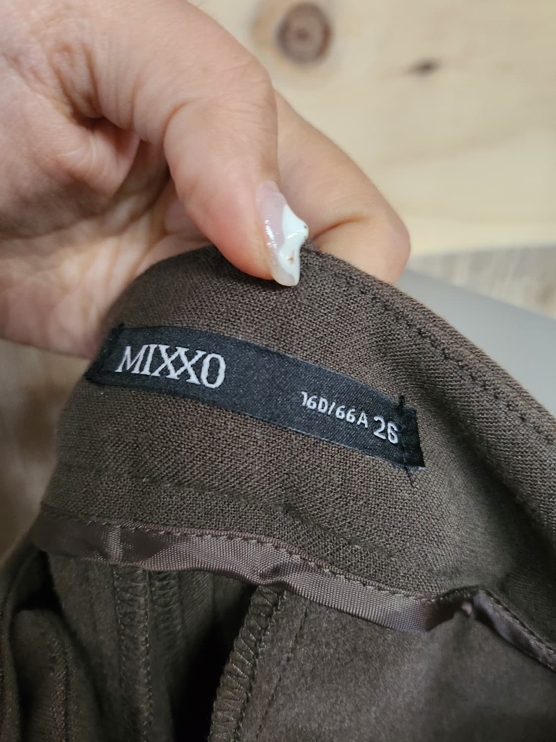 338) 미쏘 MIXXO 기모 슬랙스 상품이미지6