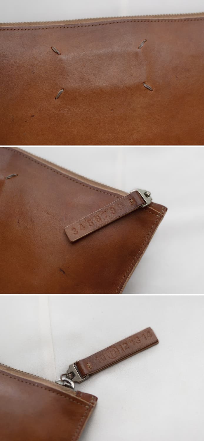 메종 마르지엘라 스티치로고 베지터블 레더 클러치백 상품이미지9